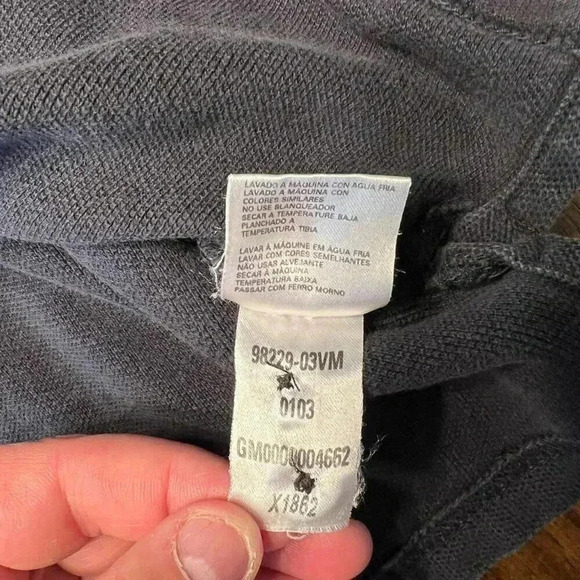 Harley Davidson Motorcycles Black Orange Striped Golf Polo Large - Picture 5 of 7